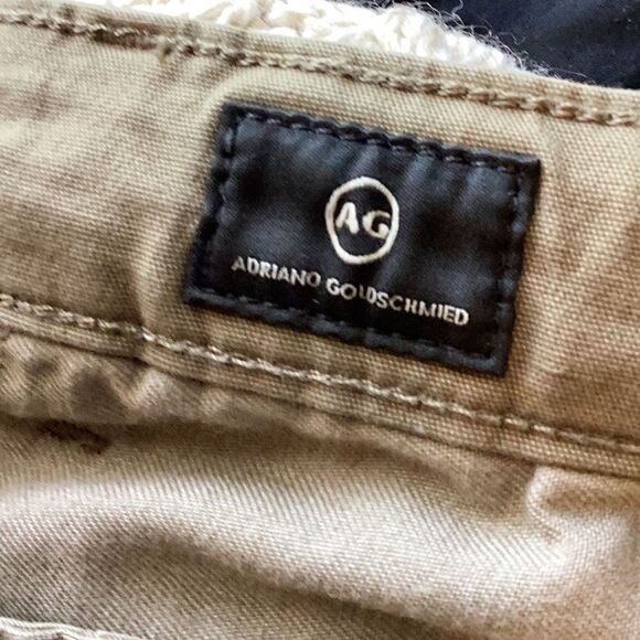 Adriano Goldschmied Brown Straight Leg Pants 36R - Picture 7 of 8